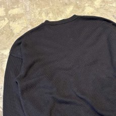 画像8: OWL MOTIF 3D COTTON KNIT SWEATER / Mens L / MADE IN ITALY (8)