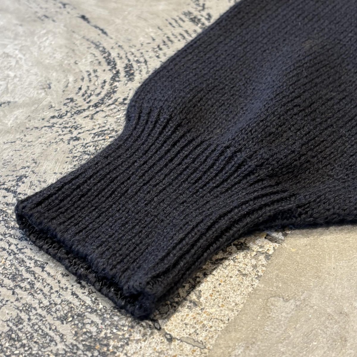 画像7: OWL MOTIF 3D COTTON KNIT SWEATER / Mens L / MADE IN ITALY (7)