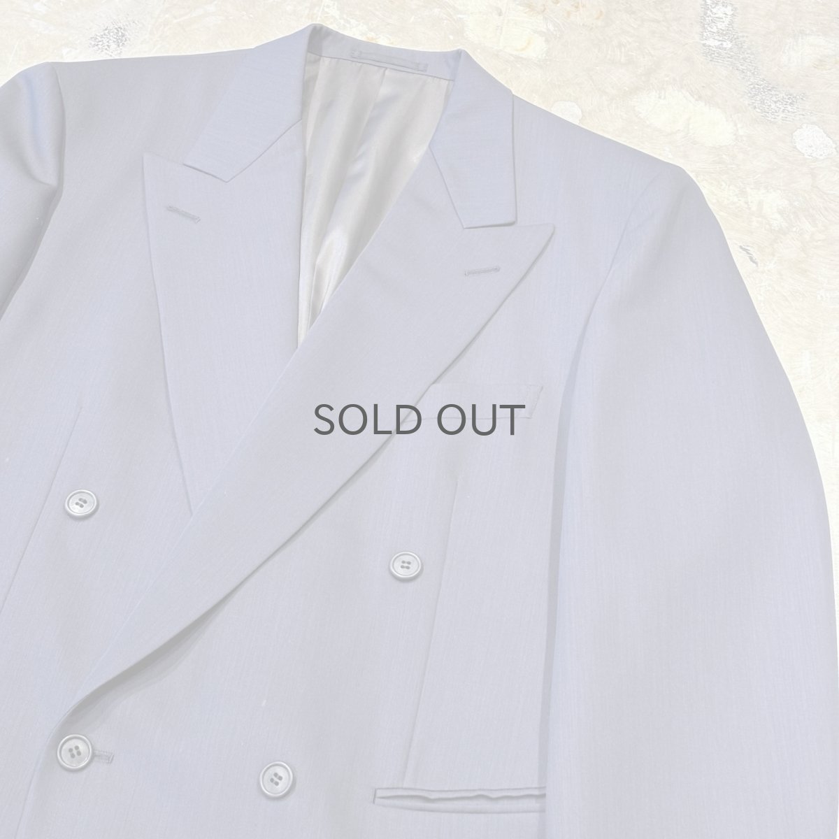 画像4: 【CALVIN KLEIN】DOUBLE BREASTED TAILORED JACKET / Mens L (4)