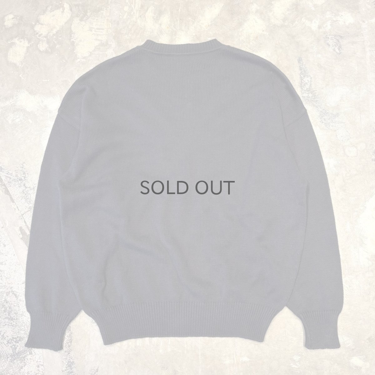 画像2: OWL MOTIF 3D COTTON KNIT SWEATER / Mens L / MADE IN ITALY (2)