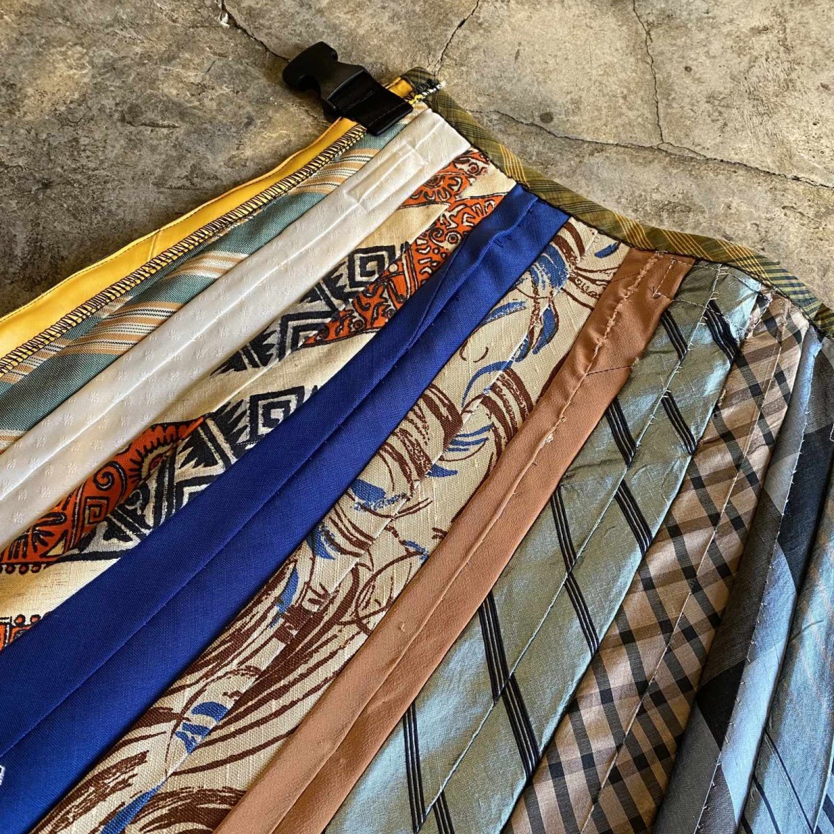 画像7: 【Wiz&Witch】"WANDERER" VINTAGE TIE WRAP SKIRT / FREE (7)