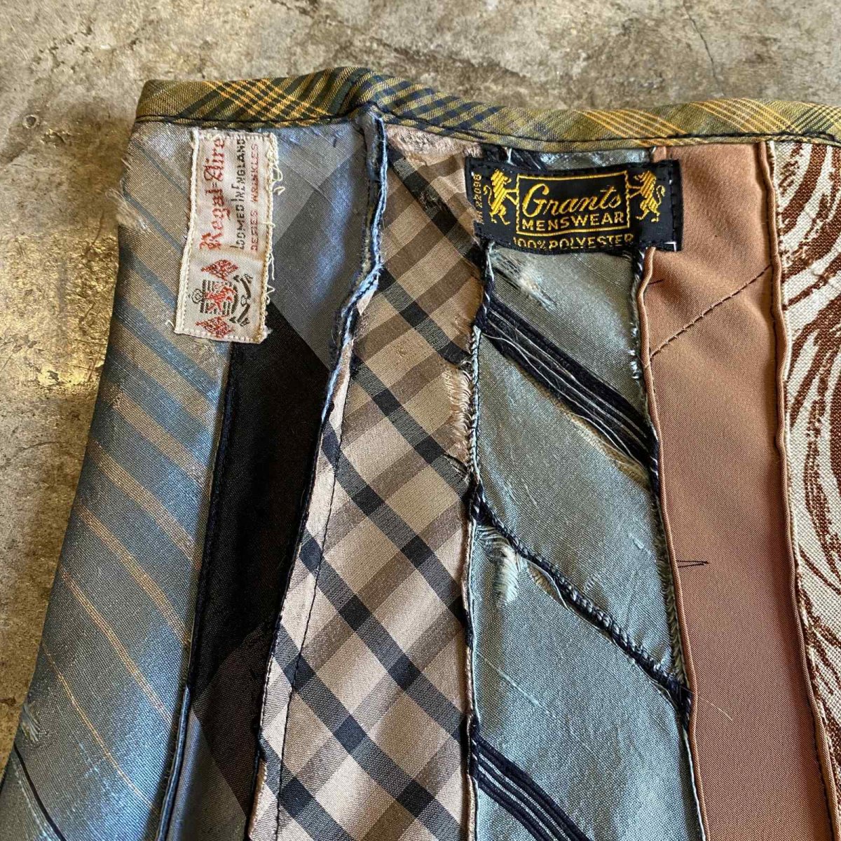 画像3: 【Wiz&Witch】"WANDERER" VINTAGE TIE WRAP SKIRT / FREE (3)