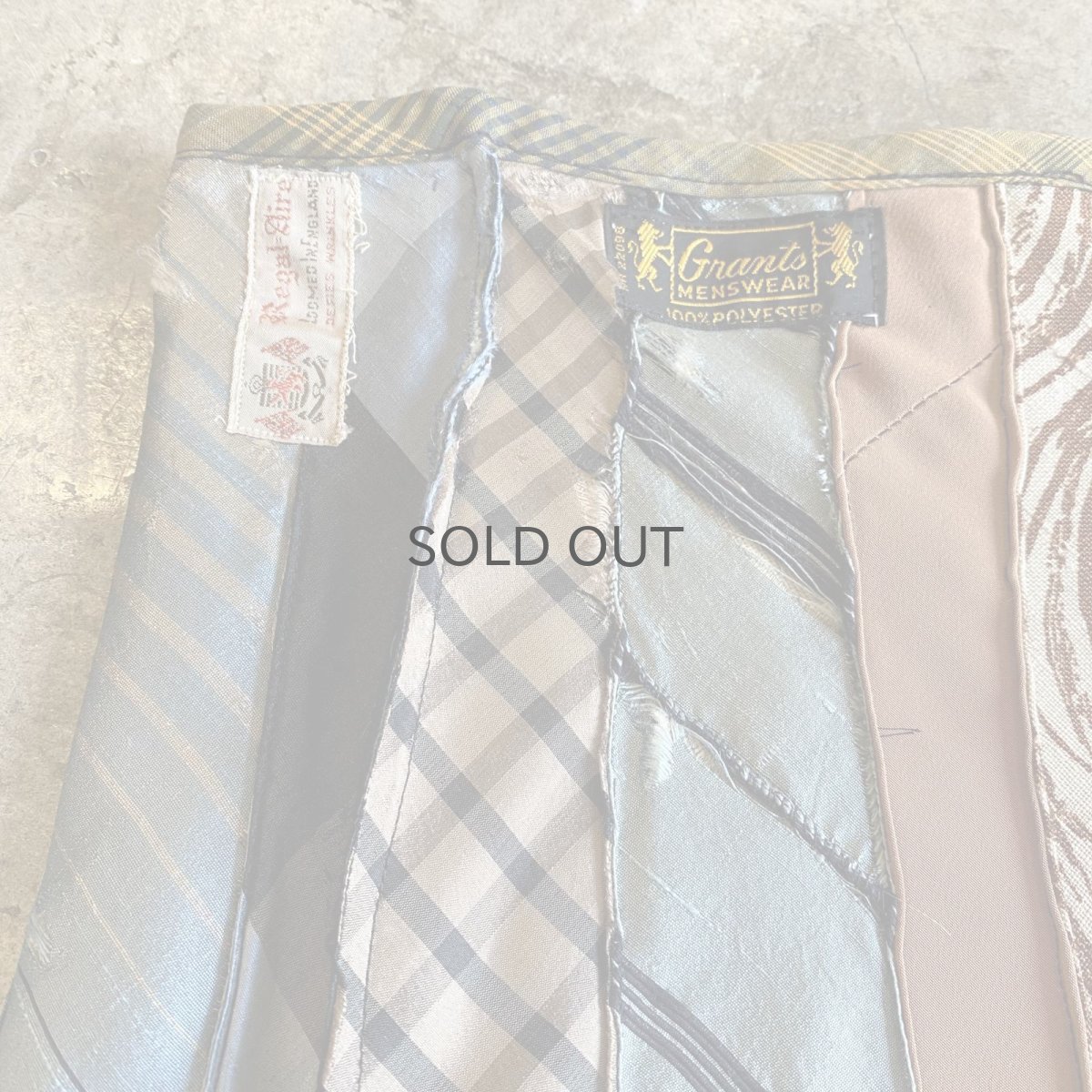 画像3: 【Wiz&Witch】"WANDERER" VINTAGE TIE WRAP SKIRT / FREE (3)