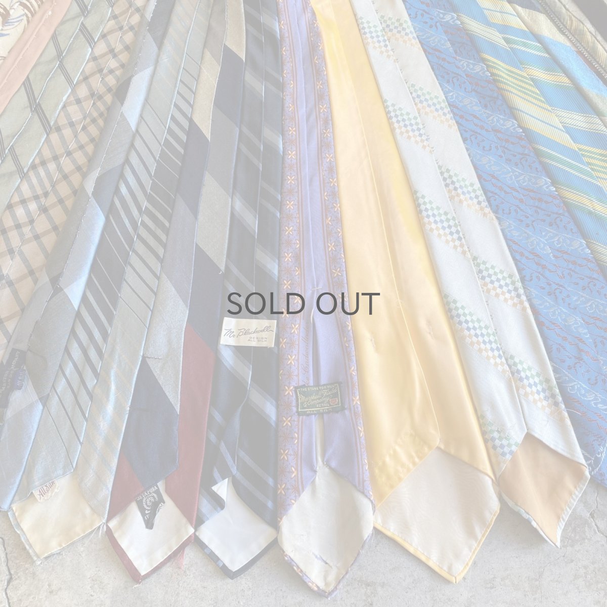 画像8: 【Wiz&Witch】"WANDERER" VINTAGE TIE WRAP SKIRT / FREE (8)