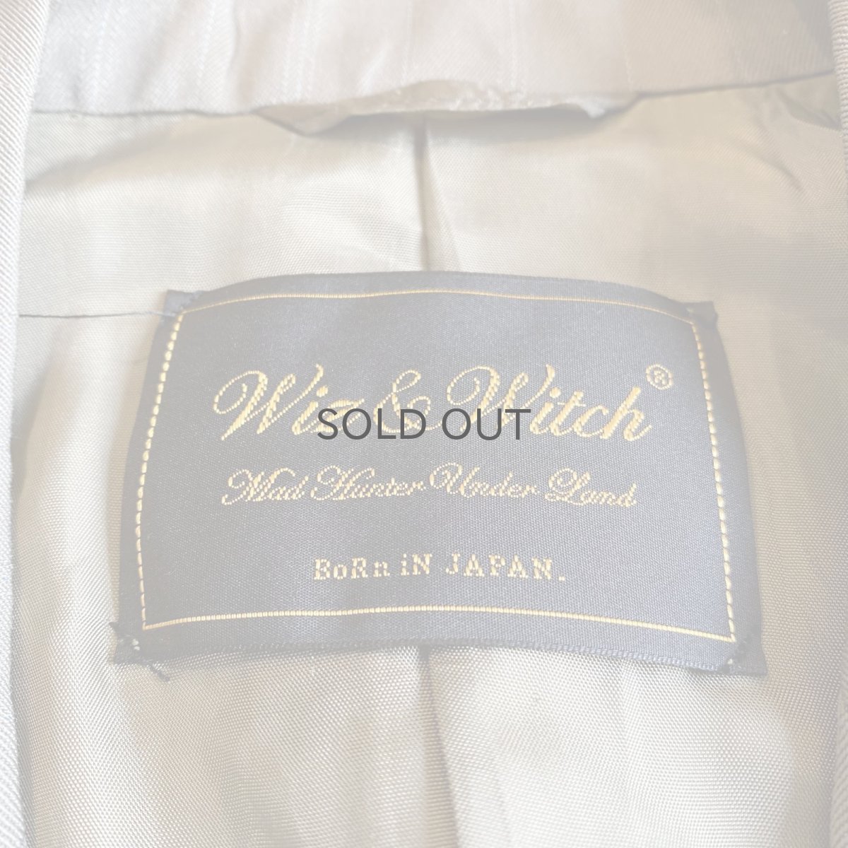 画像12: 【Wiz&Witch】"UNITED" SPORTY TAYLOR JACKET / OS (12)