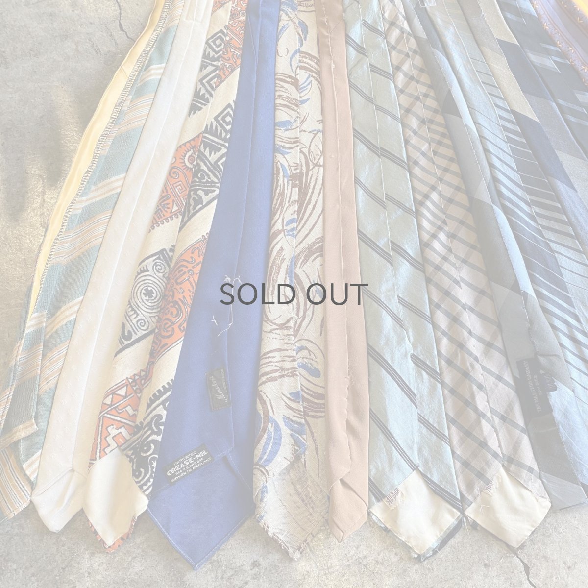 画像9: 【Wiz&Witch】"WANDERER" VINTAGE TIE WRAP SKIRT / FREE (9)