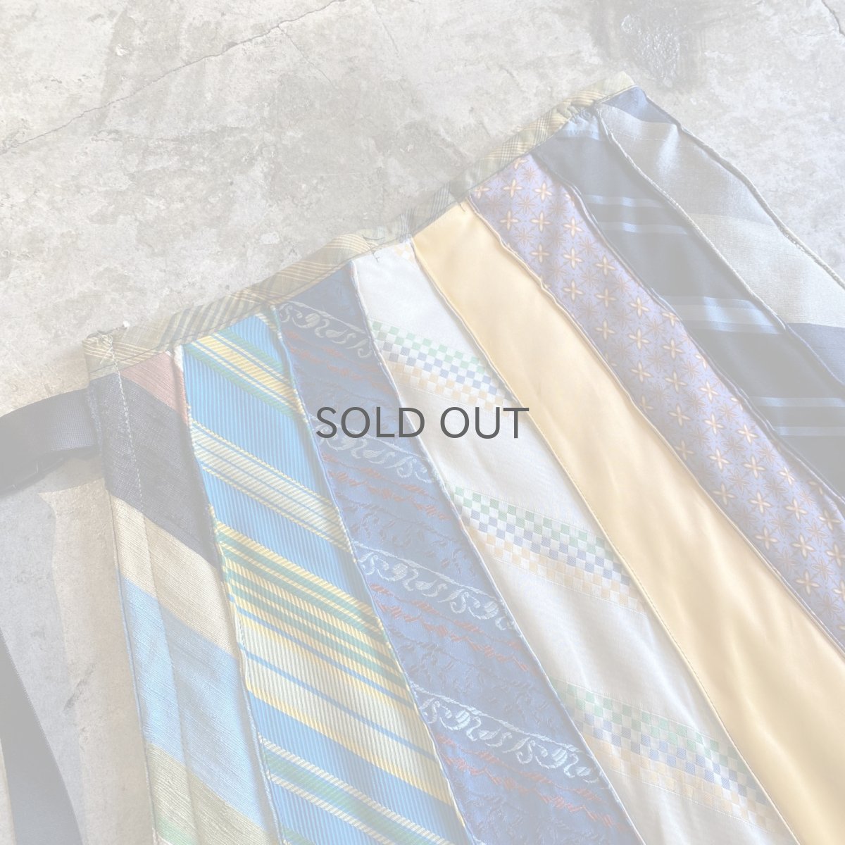 画像11: 【Wiz&Witch】"WANDERER" VINTAGE TIE WRAP SKIRT / FREE (11)