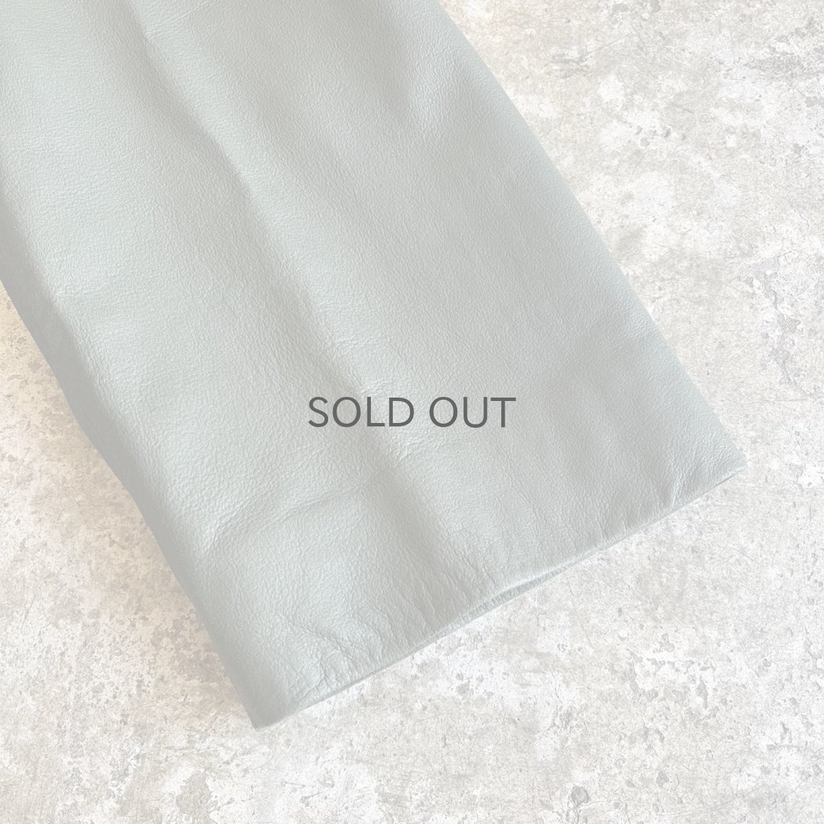 画像8: GREEN COLOR DOUBLE DESIGN LEATHER JACKET / Ladies M(42) (8)