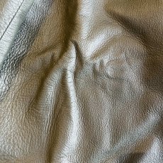 画像13: GREEN COLOR DOUBLE DESIGN LEATHER JACKET / Ladies M(42) (13)