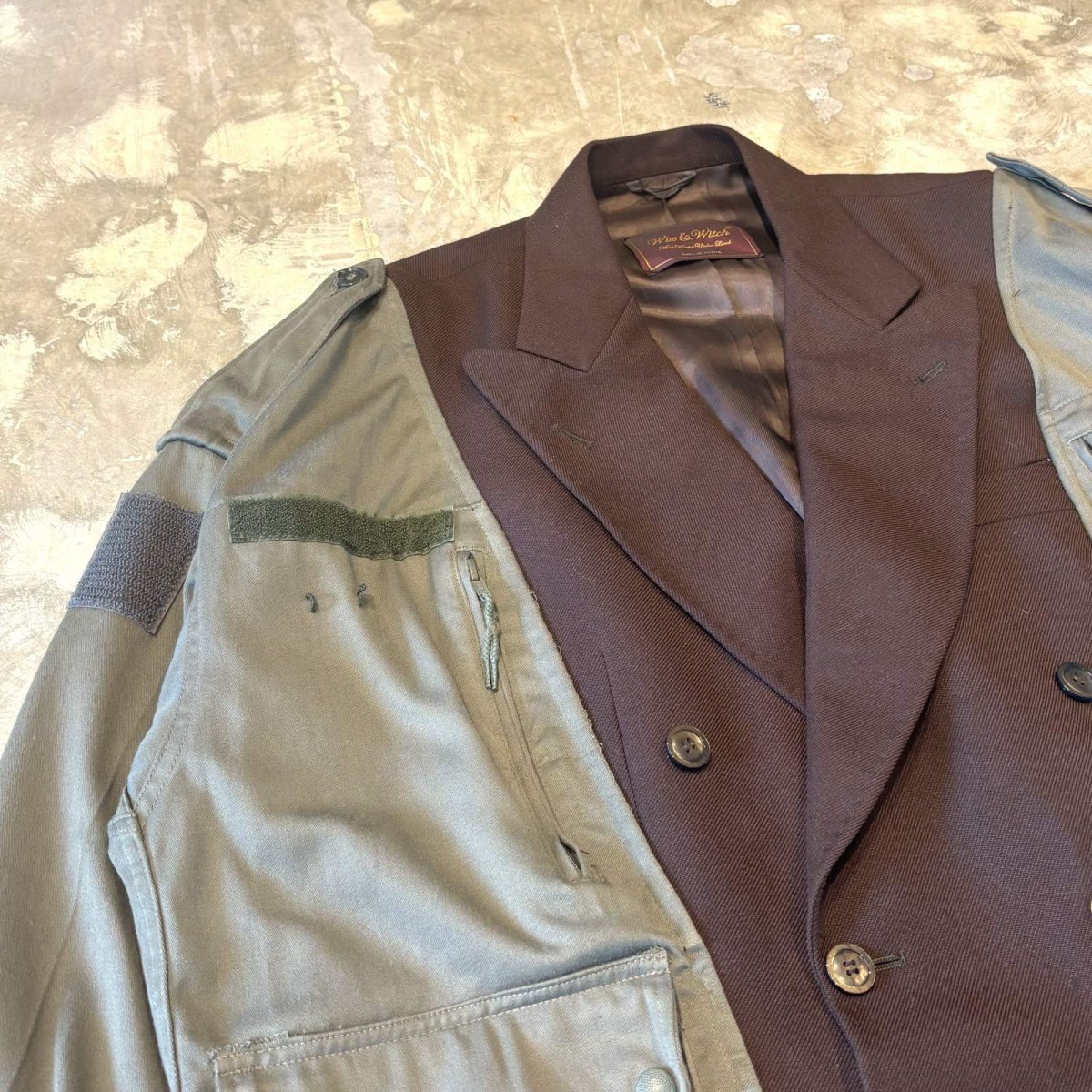 画像3: 【Wiz&Witch】"UNITED" MILITARY TAYLOR JACKET / OS (3)