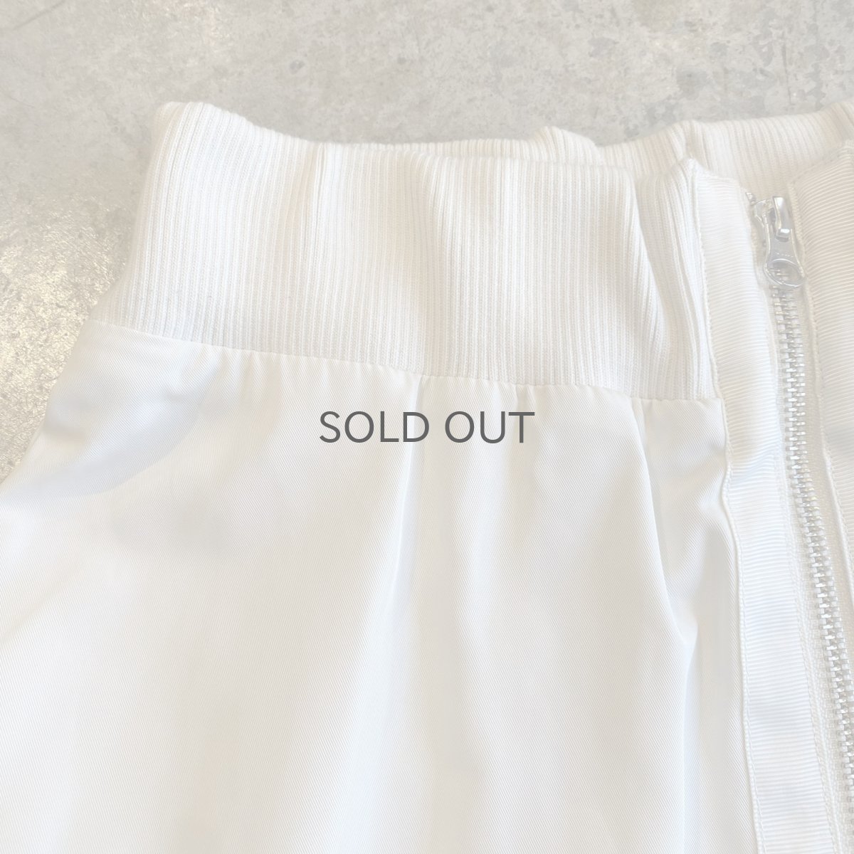 画像7: FRONT ZIP CARGO DESIGN LONG SKIRT / W25~W35 (7)