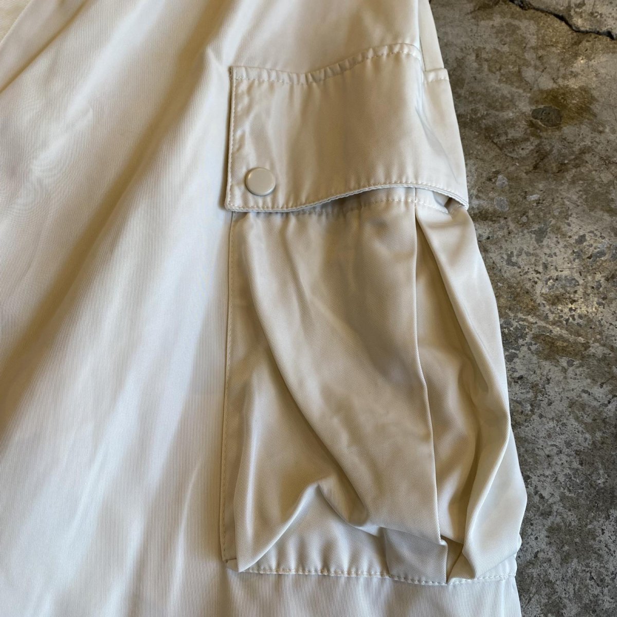 画像6: FRONT ZIP CARGO DESIGN LONG SKIRT / W25~W35 (6)