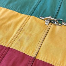 画像10: COLOR SWITCHED BORDER HOODIE FIREMAN JACKET / Mens L (10)