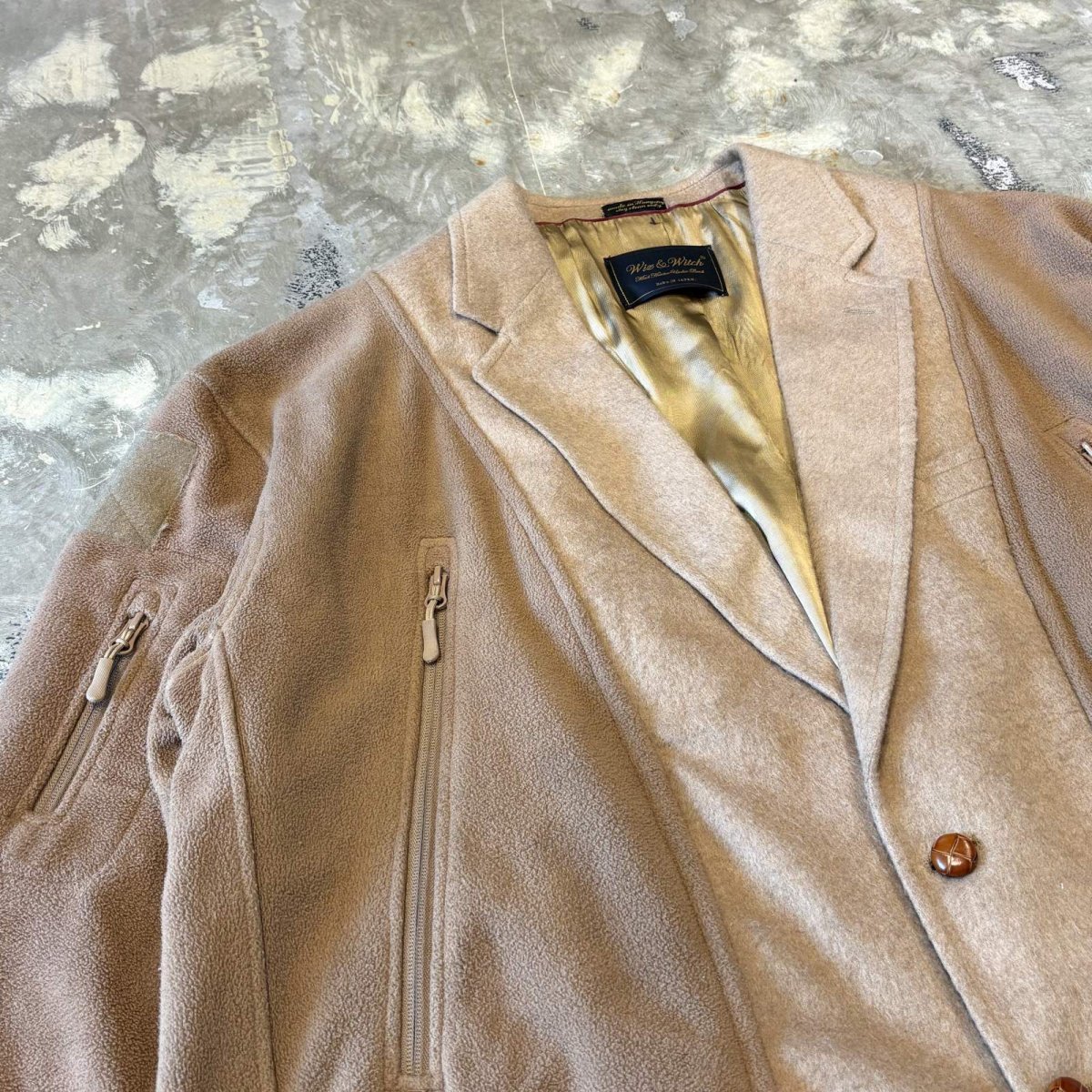 画像3: 【Wiz&Witch】"UNITED" MILITARY TAYLOR JACKET / OS (3)