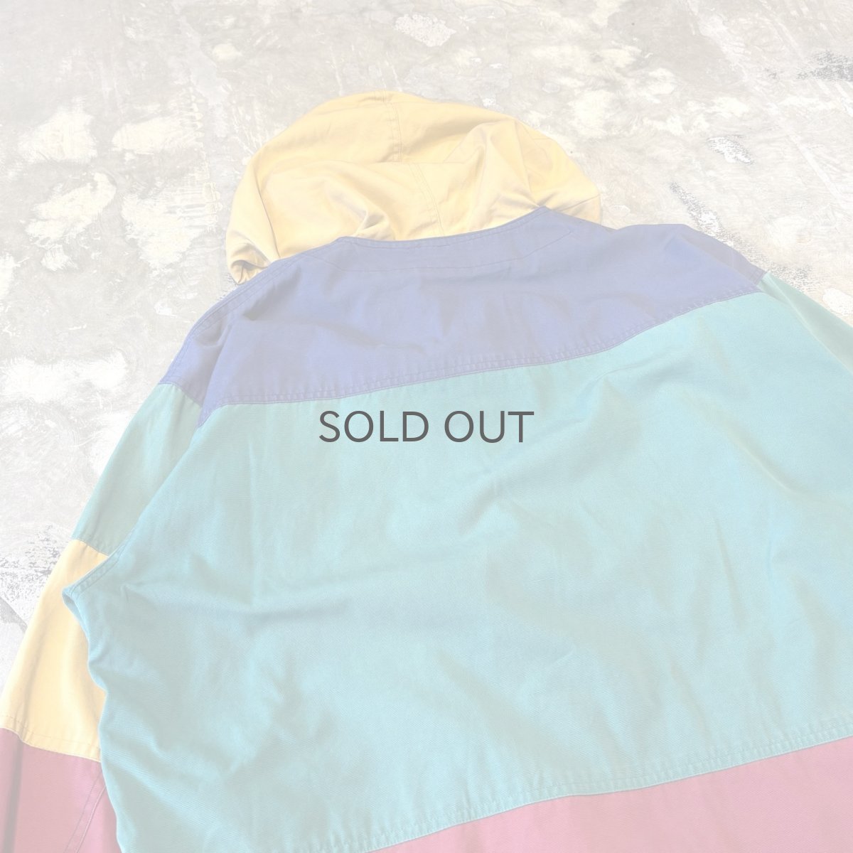 画像9: COLOR SWITCHED BORDER HOODIE FIREMAN JACKET / Mens L (9)