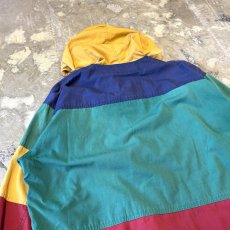 画像9: COLOR SWITCHED BORDER HOODIE FIREMAN JACKET / Mens L (9)