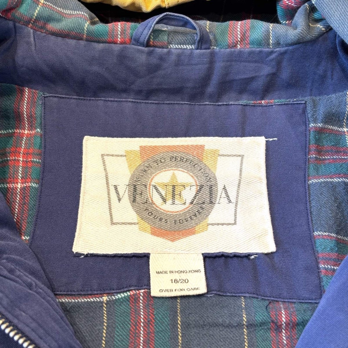 画像11: COLOR SWITCHED BORDER HOODIE FIREMAN JACKET / Mens L (11)