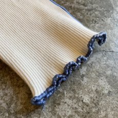 画像6: DOLMAN SLEEVE COLOR POINT STITCH THERMAL L/S TEE / Ladies M (6)