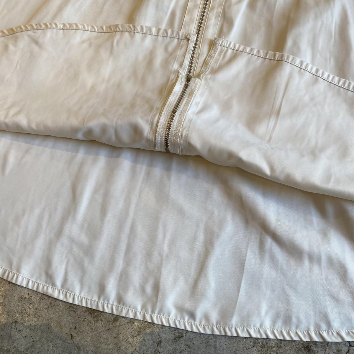 画像10: FRONT ZIP CARGO DESIGN LONG SKIRT / W25~W35 (10)
