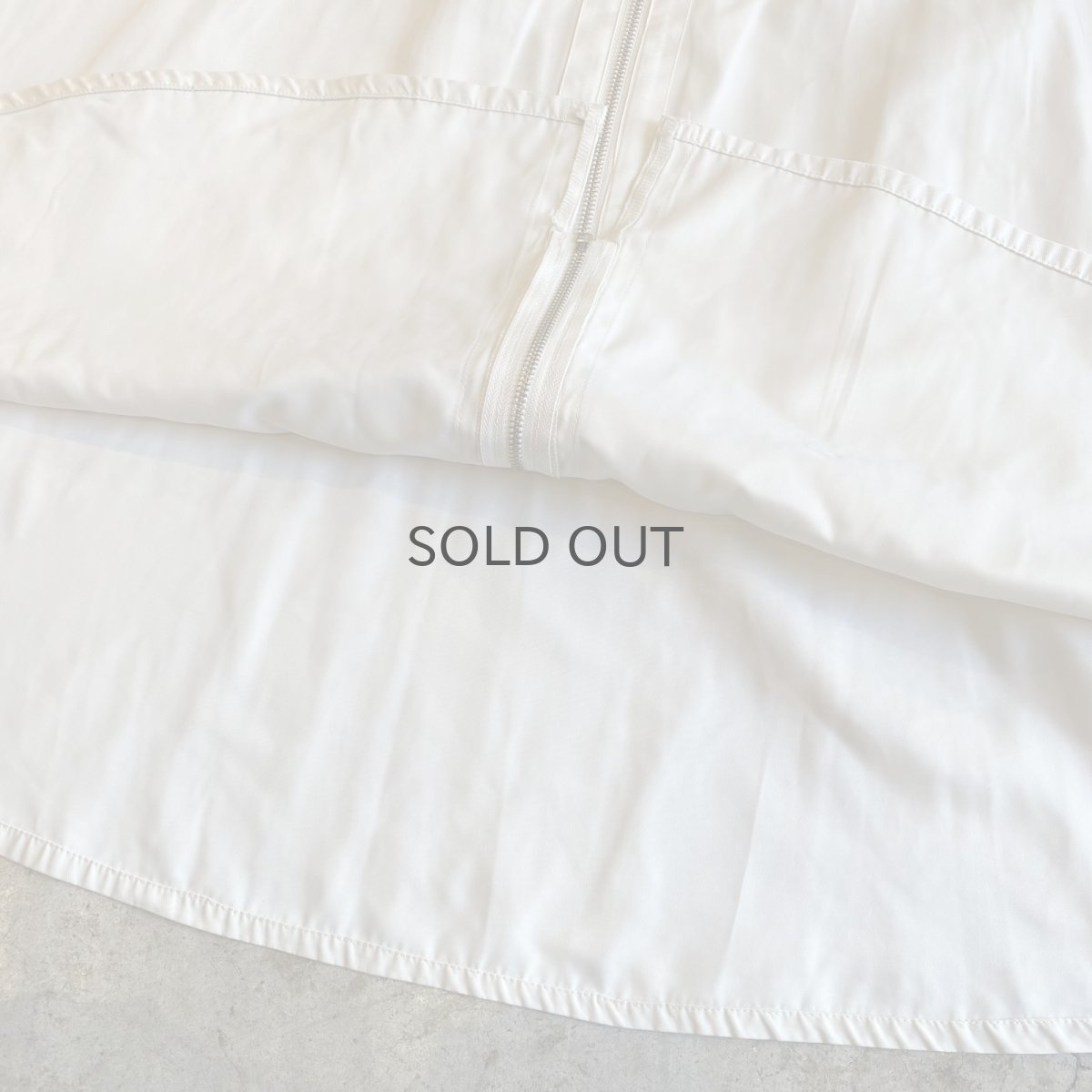 画像10: FRONT ZIP CARGO DESIGN LONG SKIRT / W25~W35 (10)