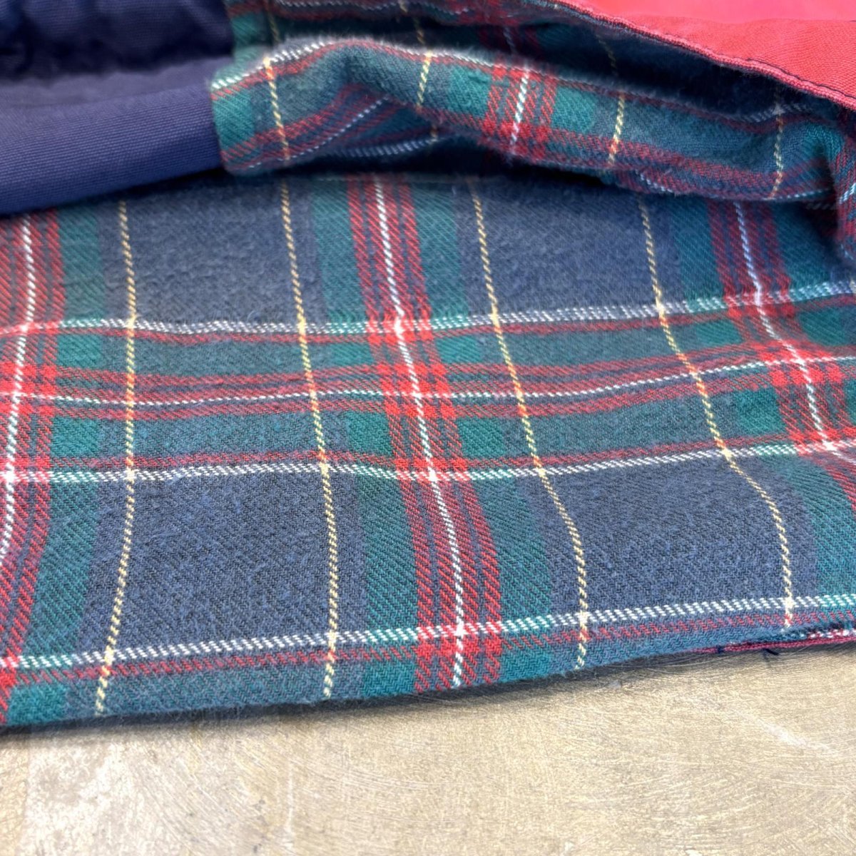 画像8: COLOR SWITCHED BORDER HOODIE FIREMAN JACKET / Mens L (8)