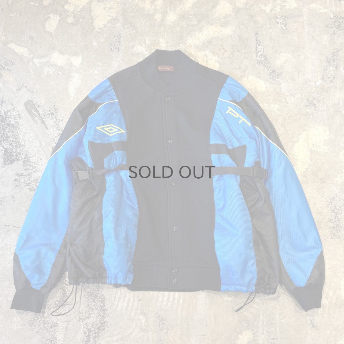 画像1: 【Wiz&Witch】"UNITED" SPORTY SNAP SWEAT / OS (1)