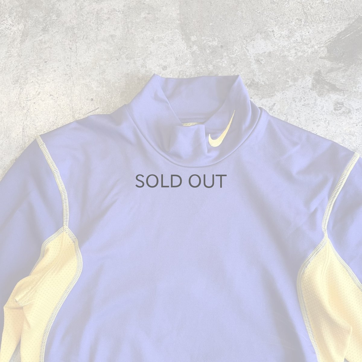 画像8: 【NIKE PRO COMBAT】BI COLOR PATCHWORK DESIGN COMPRESSION L/S TOPS / Ladies S~M(S)  (8)