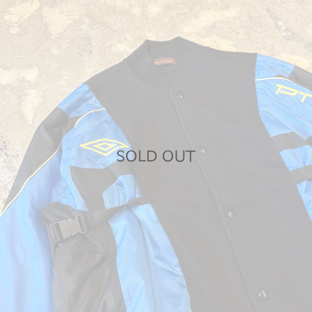 画像3: 【Wiz&Witch】"UNITED" SPORTY SNAP SWEAT / OS (3)