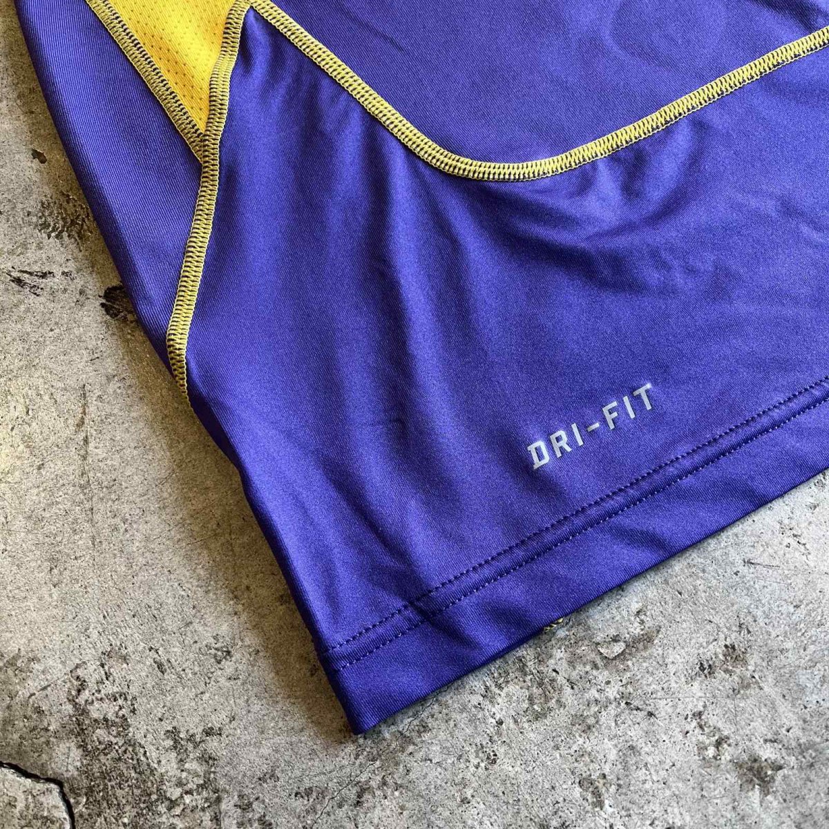 画像3: 【NIKE PRO COMBAT】BI COLOR PATCHWORK DESIGN COMPRESSION L/S TOPS / Ladies S~M(S)  (3)