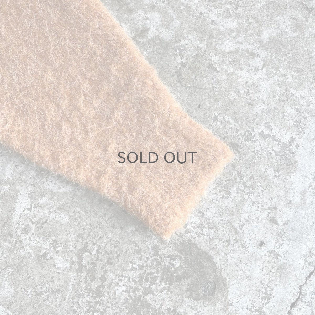 画像7: ORANGE COLOR OVER DESIGN WOOL KNIT L/S TOPS / Ladies L (7)