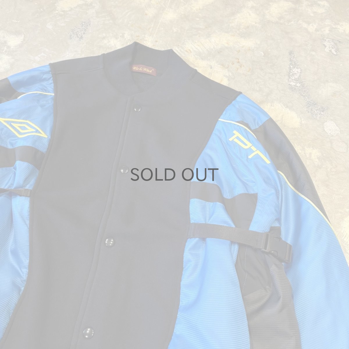 画像4: 【Wiz&Witch】"UNITED" SPORTY SNAP SWEAT / OS (4)