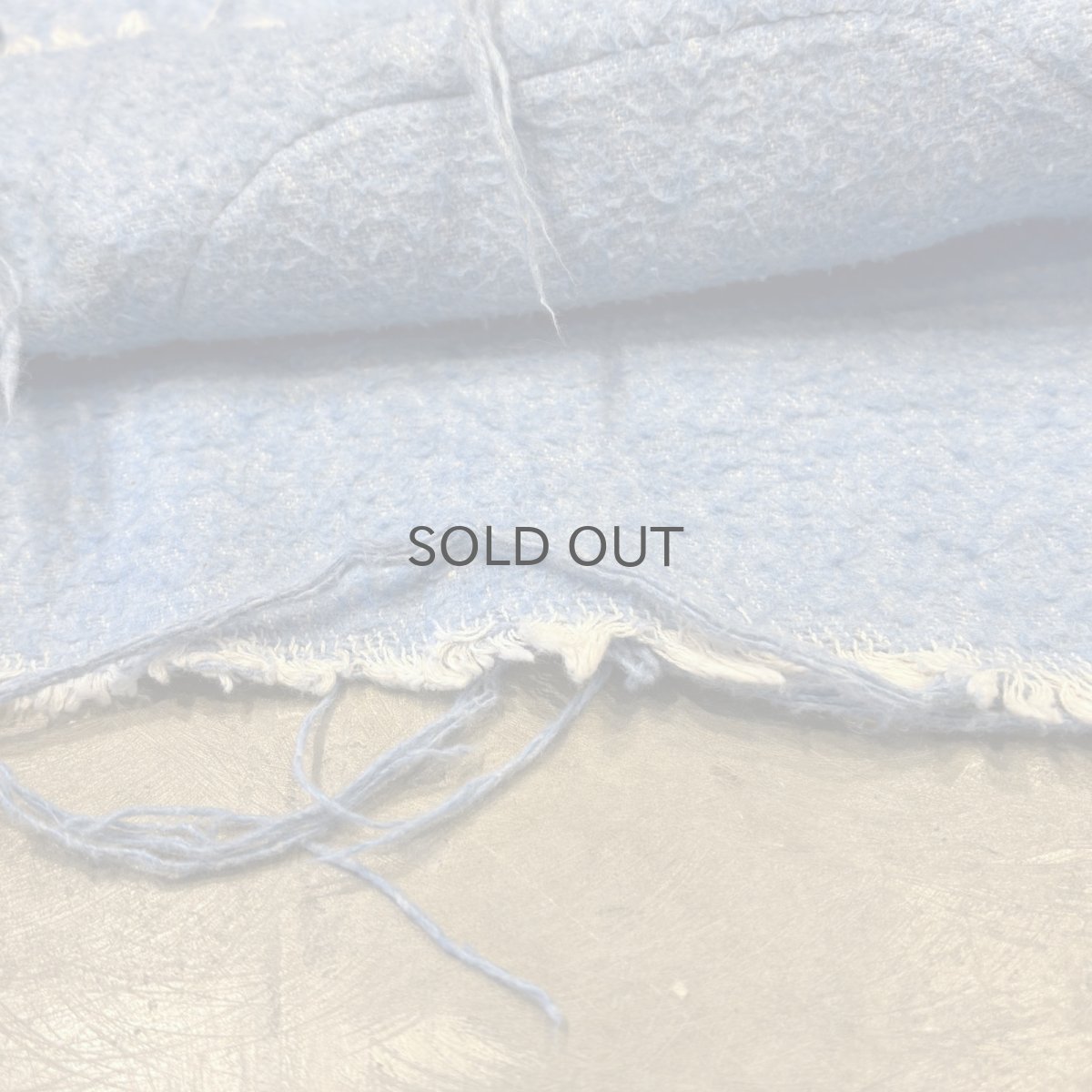 画像8: BICOLOR BORDER ZIP UP FRINGE CARDIGAN / Mens L (8)