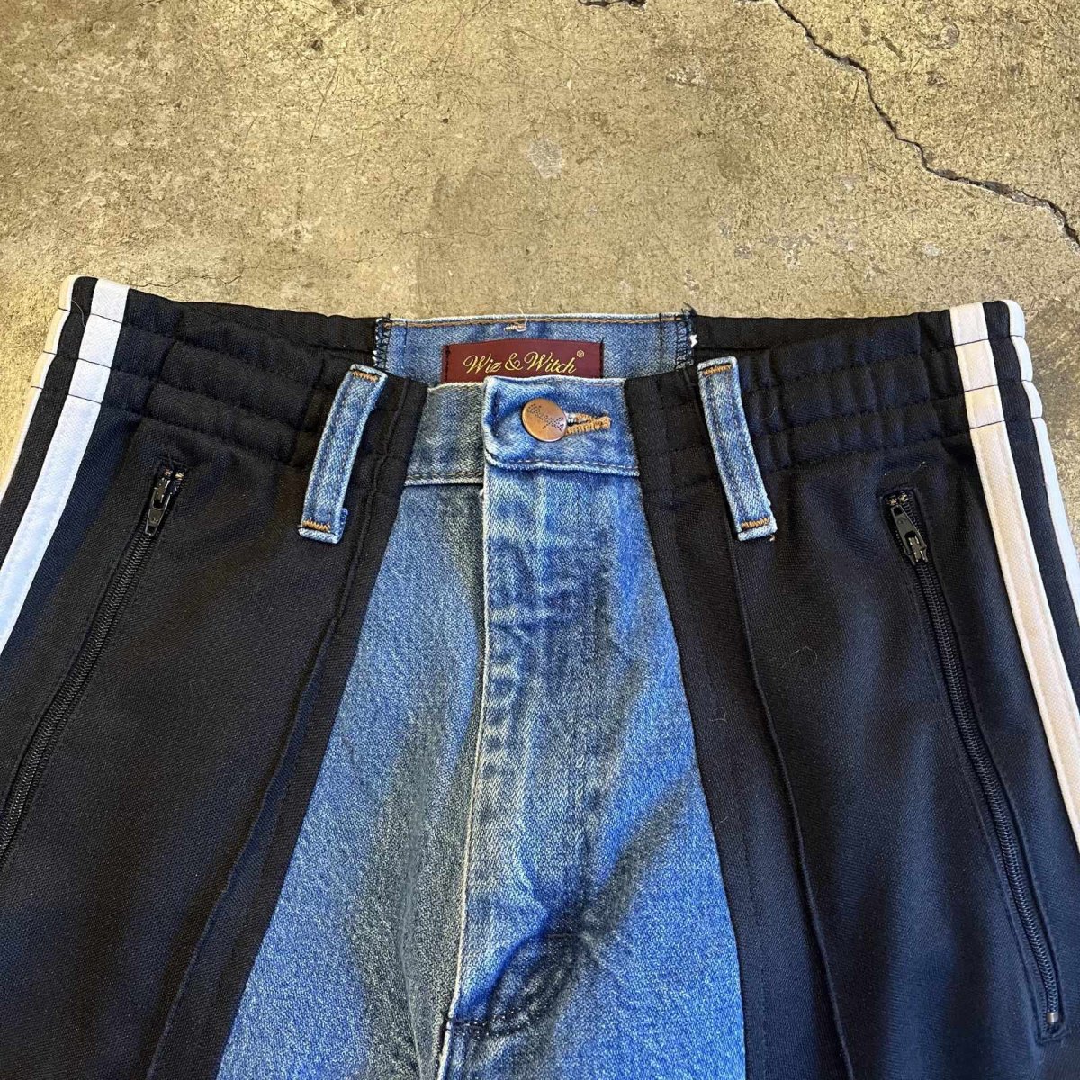 画像7: 【Wiz&Witch】"UNITED" SPORTY DENIM PANTS / OS (7)