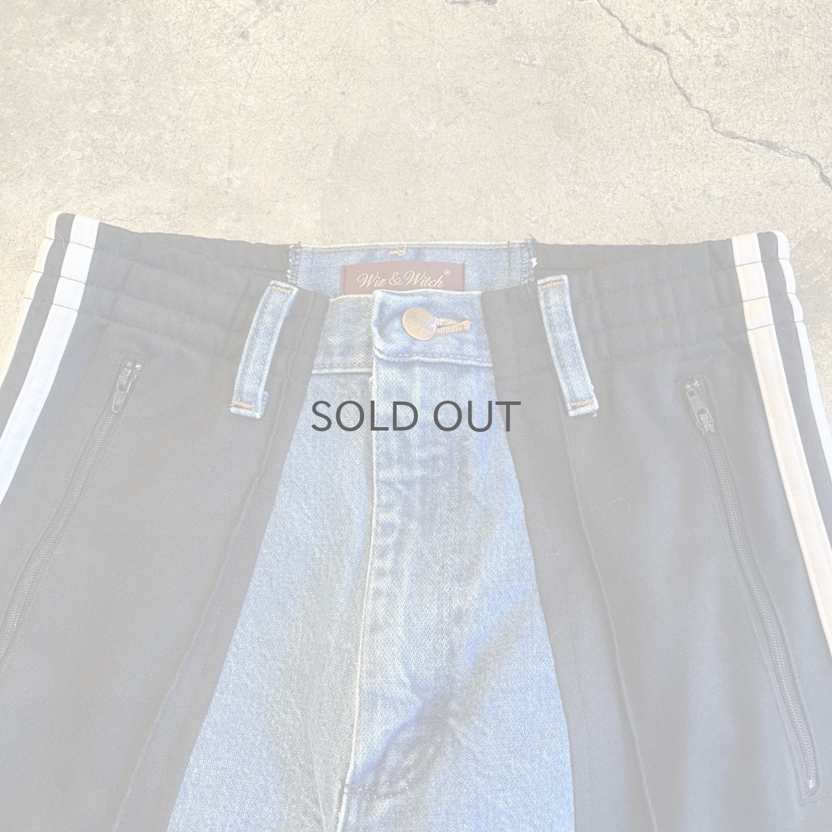 画像7: 【Wiz&Witch】"UNITED" SPORTY DENIM PANTS / OS (7)