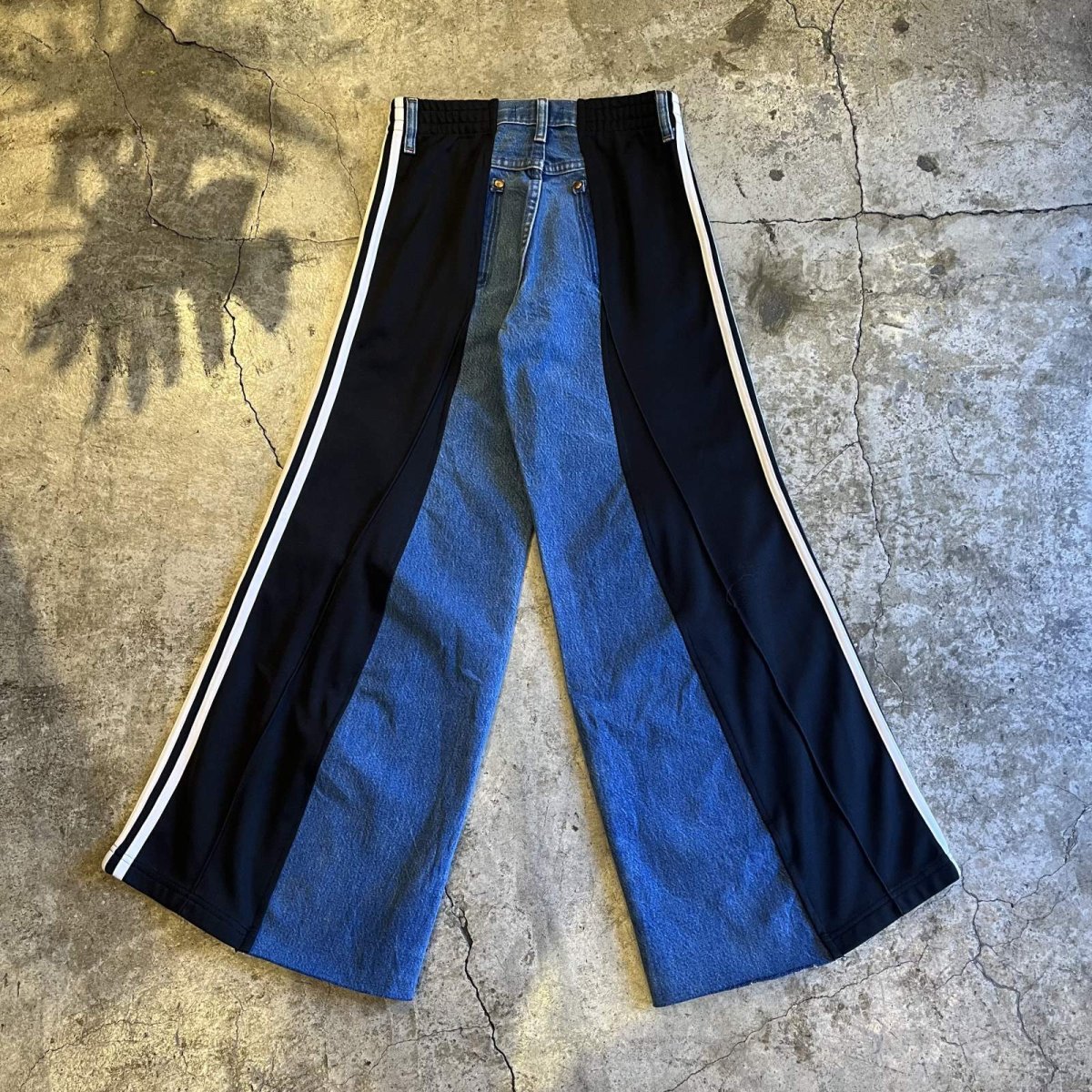 画像2: 【Wiz&Witch】"UNITED" SPORTY DENIM PANTS / OS (2)