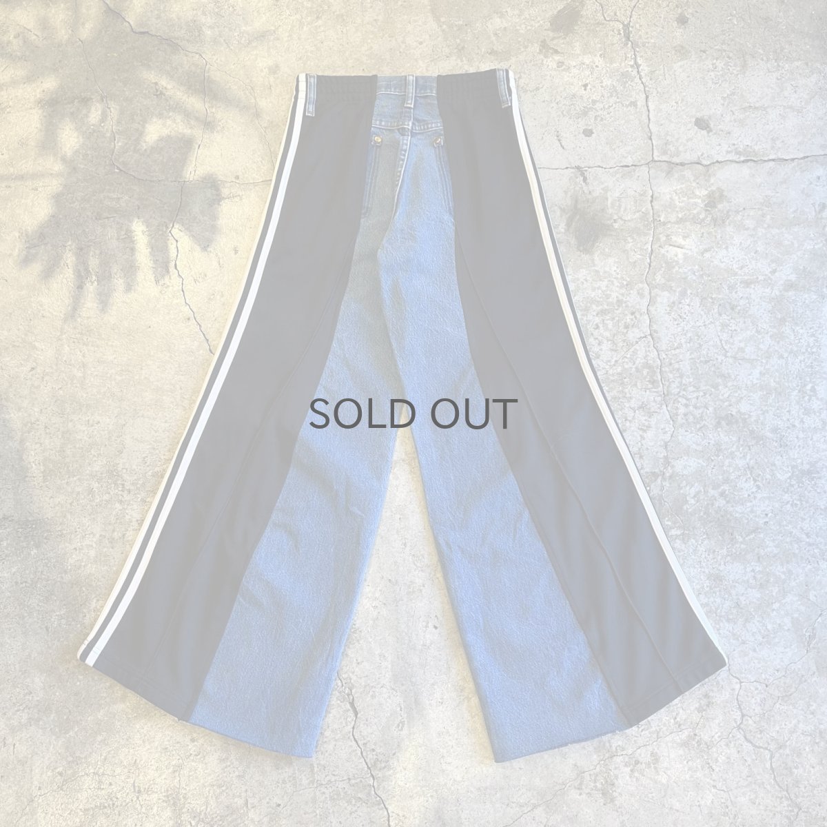 画像2: 【Wiz&Witch】"UNITED" SPORTY DENIM PANTS / OS (2)