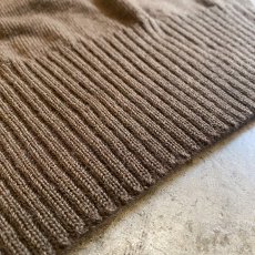 画像12: MILITARY 5 BUTTON HENRY DESIGN KNIT L/S TOPS / Ladies M (12)