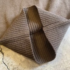 画像8: MILITARY 5 BUTTON HENRY DESIGN KNIT L/S TOPS / Ladies M (8)