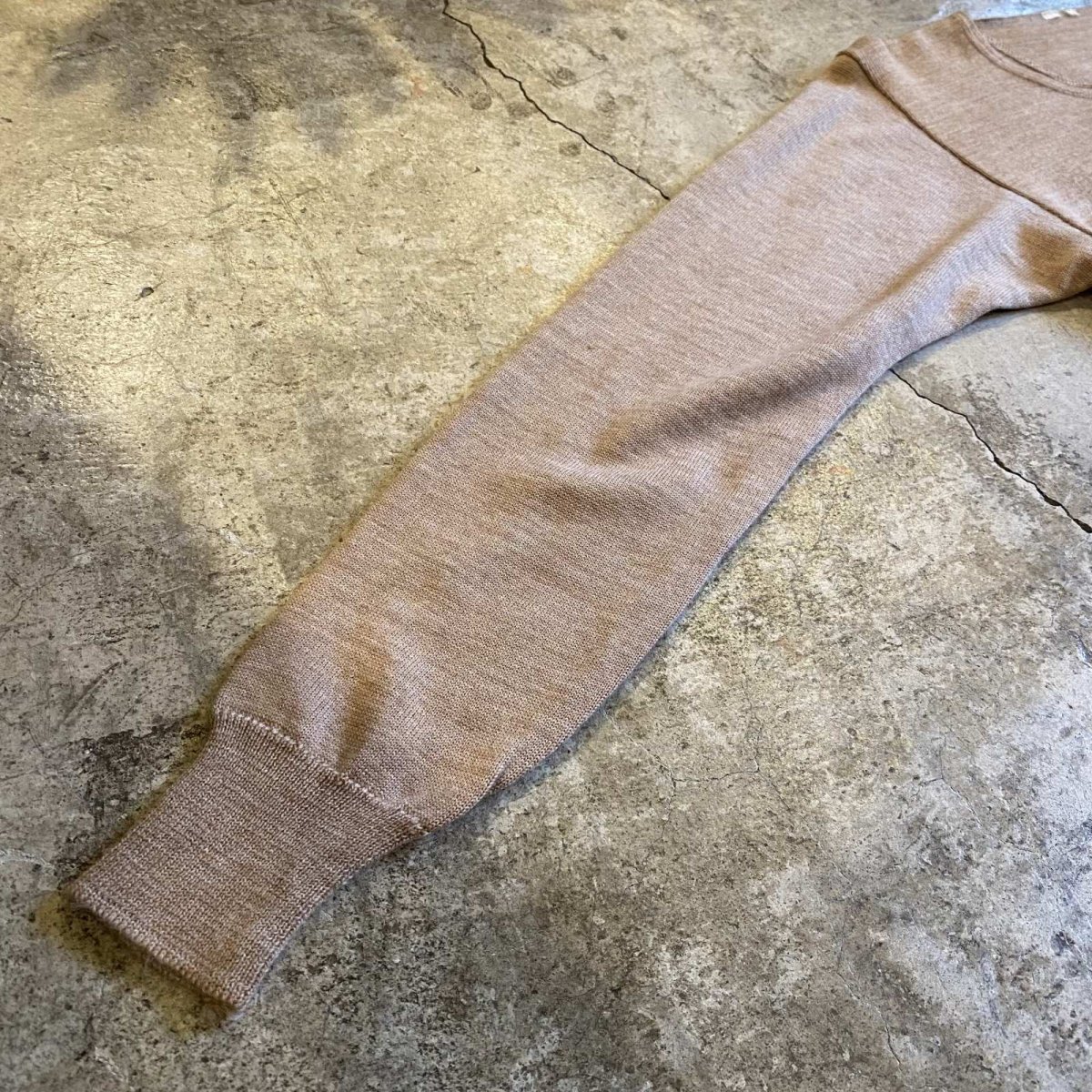 画像5: OLD HENRY 3 BUTTON DESIGN KNIT L/S TOPS / Ladies M (5)