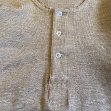 画像7: OLD HENRY 3 BUTTON DESIGN KNIT L/S TOPS / Ladies M (7)