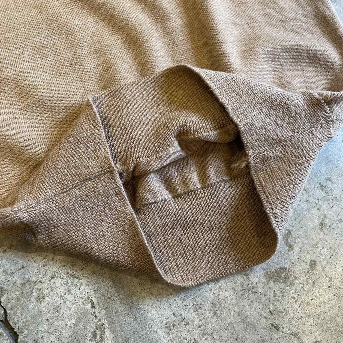 画像11: OLD HENRY 3 BUTTON DESIGN KNIT L/S TOPS / Ladies M (11)