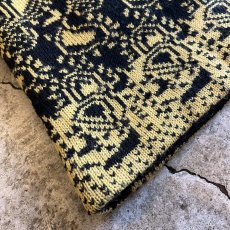 画像4: ALL OVER PAISLEY PATTERN DESIGN KNIT LONG SKIRT / W29~W36 (4)