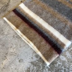 画像4: MULTI BORDER COLOR PATTERN MOHAIR KNIT SWEATER / Ladies M (4)