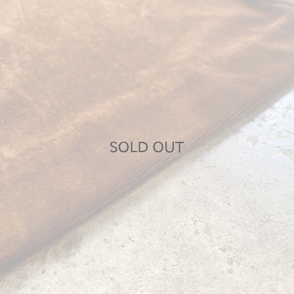 画像10: WAIST RIBBON DESIGN BROWN COLOR VELVET PANTS / ~W35 (10)