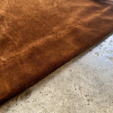 画像10: WAIST RIBBON DESIGN BROWN COLOR VELVET PANTS / ~W35 (10)