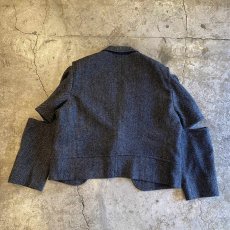 画像2: 【Wiz&Witch】"TRANSFORM" TWEED TAYLOR JACKET / OS (2)