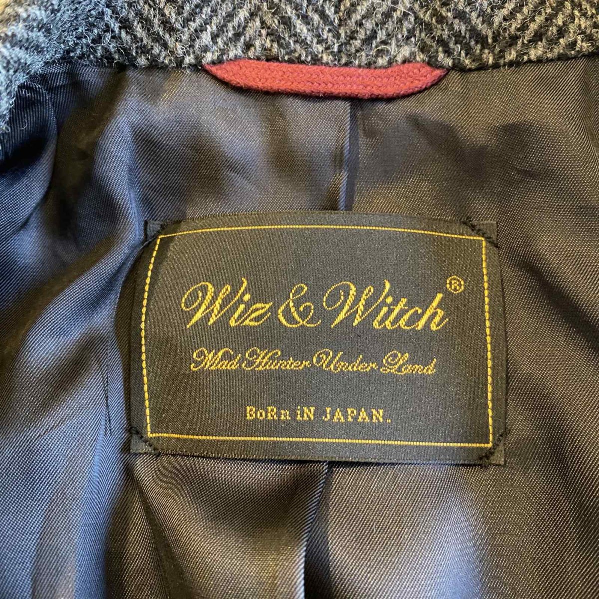 画像12: 【Wiz&Witch】"TRANSFORM" TWEED TAYLOR JACKET / OS (12)