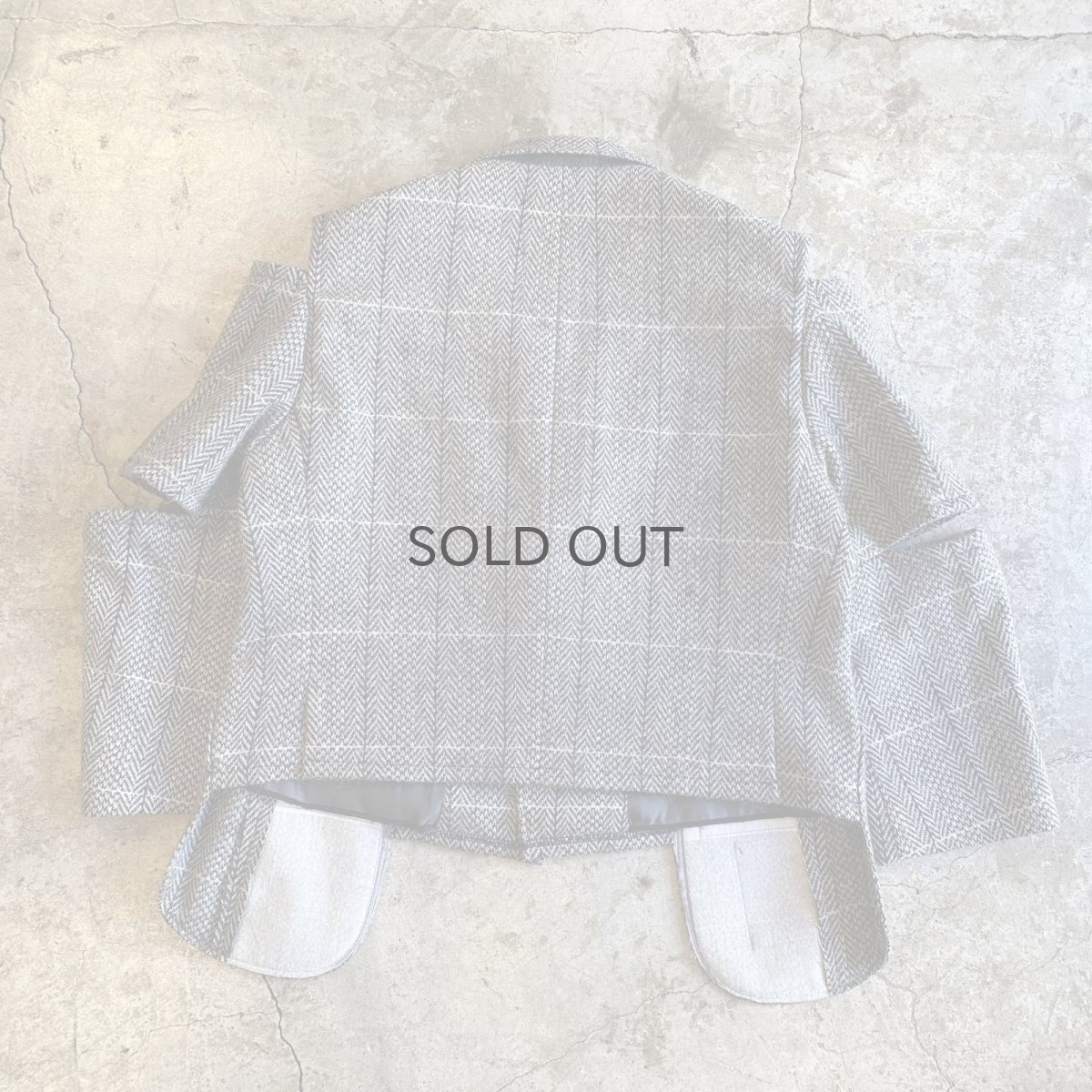 画像2: 【Wiz&Witch】"TRANSFORM" TWEED TAYLOR JACKET / OS (2)