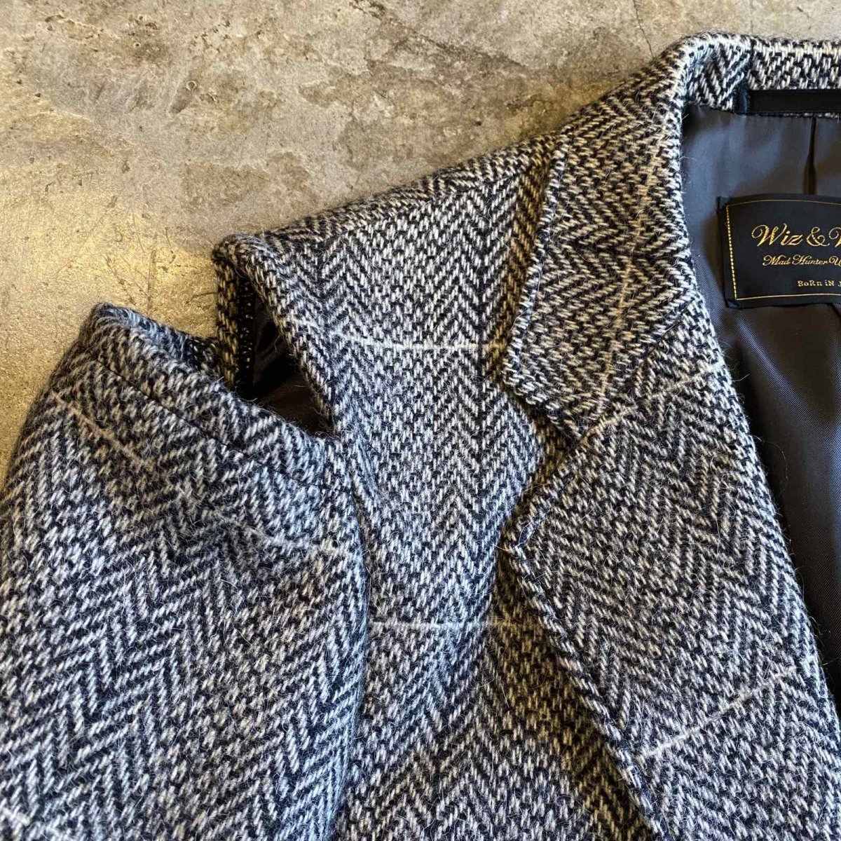 画像4: 【Wiz&Witch】"TRANSFORM" TWEED TAYLOR JACKET / OS (4)