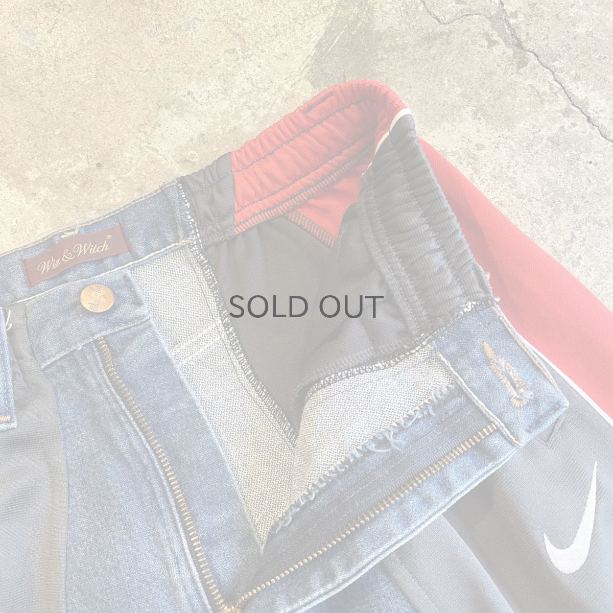 画像9: 【Wiz&Witch】"UNITED" SPORTY DENIM PANTS / OS (9)